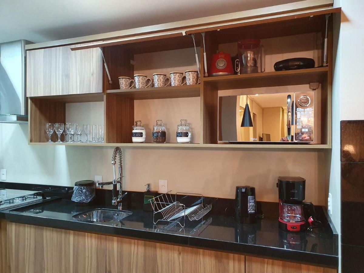 Apto Luxo 800M R. Coberta | 2 Suites | Mobiliado Gramado Eksteriør bilde