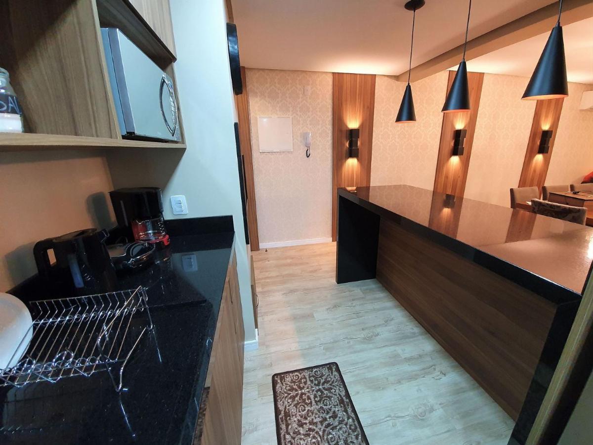 Apto Luxo 800M R. Coberta | 2 Suites | Mobiliado Gramado Eksteriør bilde