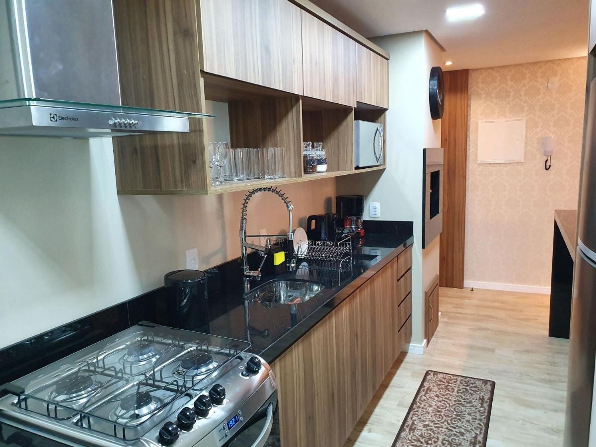 Apto Luxo 800M R. Coberta | 2 Suites | Mobiliado Gramado Eksteriør bilde