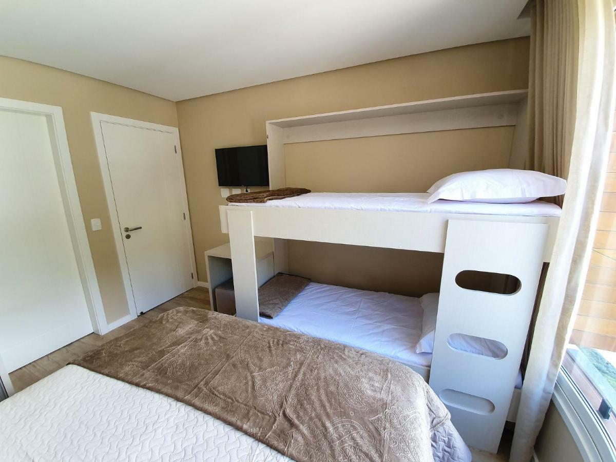Apto Luxo 800M R. Coberta | 2 Suites | Mobiliado Gramado Eksteriør bilde