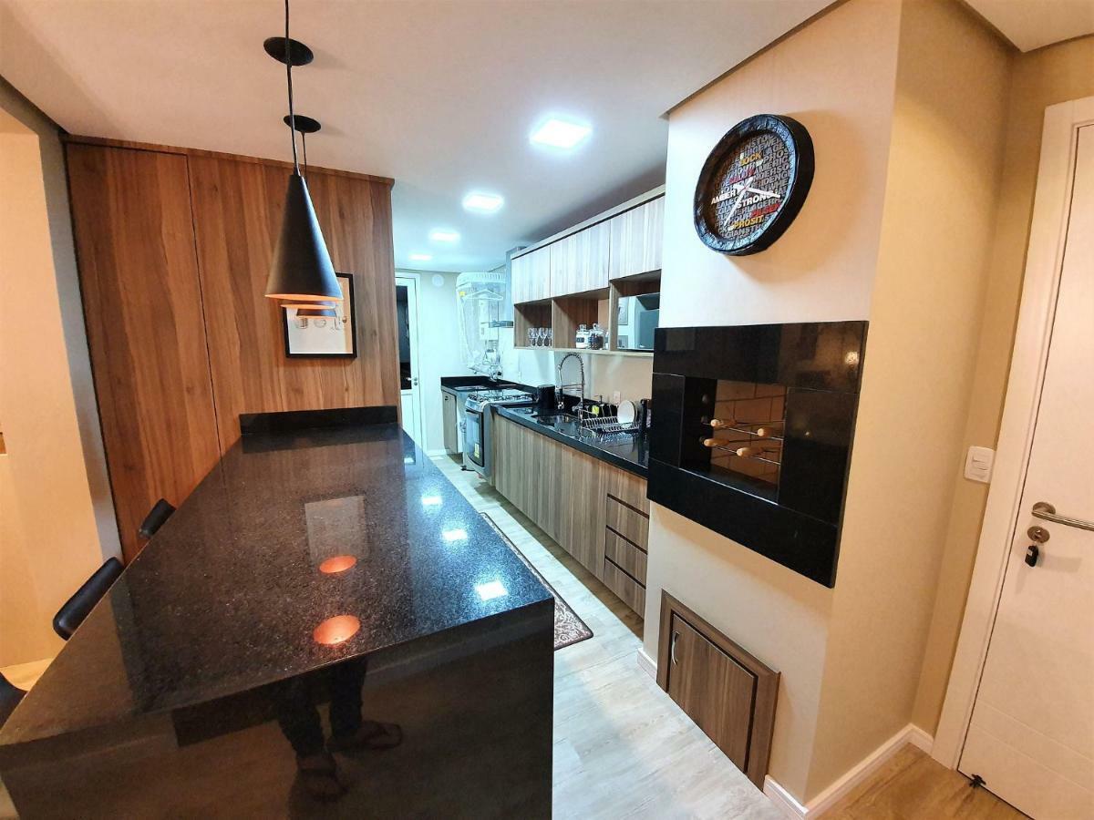 Apto Luxo 800M R. Coberta | 2 Suites | Mobiliado Gramado Eksteriør bilde