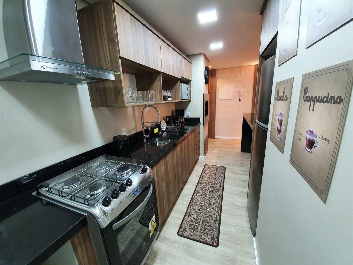 Apto Luxo 800M R. Coberta | 2 Suites | Mobiliado Gramado Eksteriør bilde